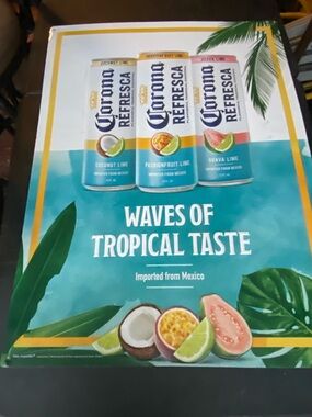 Corona Refresca Variety Pack AluminumDecor - Teal and White